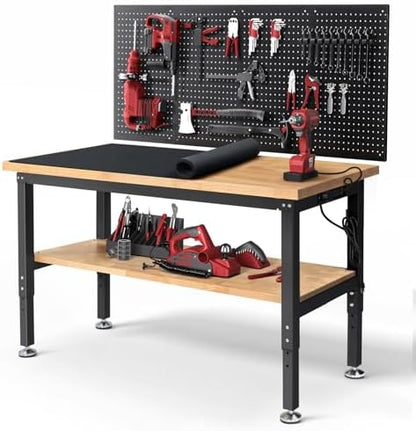 Precision 60-Inch Cutting Workbench with Scales