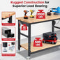 Expanded 60-Inch Workbench with Under-Shelf Storage
